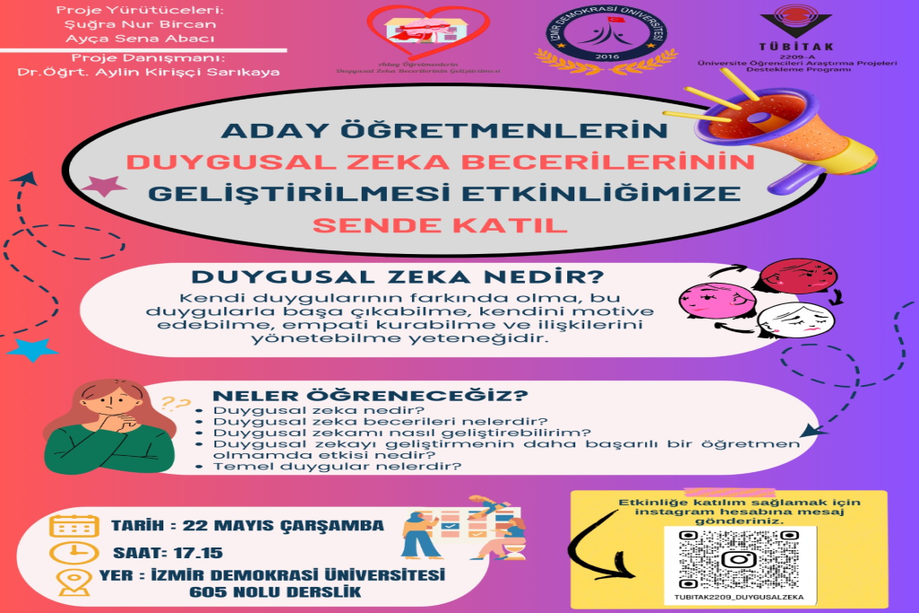 "Aday Öğretmenlerin Duygusal Zeka Becerilerinin Geliştirilmesi"